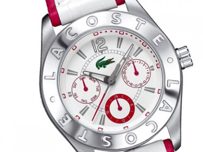 Lacoste también se atreve con el diseño de relojes