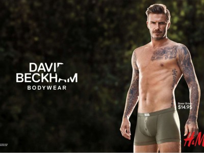 David Beckham regresa con una nueva colección de lencería masculina para H&M