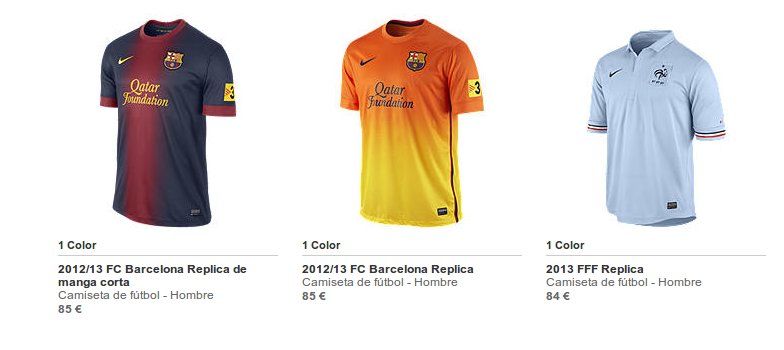 catalogo nike futbol