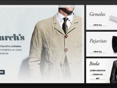 eTies Store: oferta en corbatas y complementos de moda para hombre