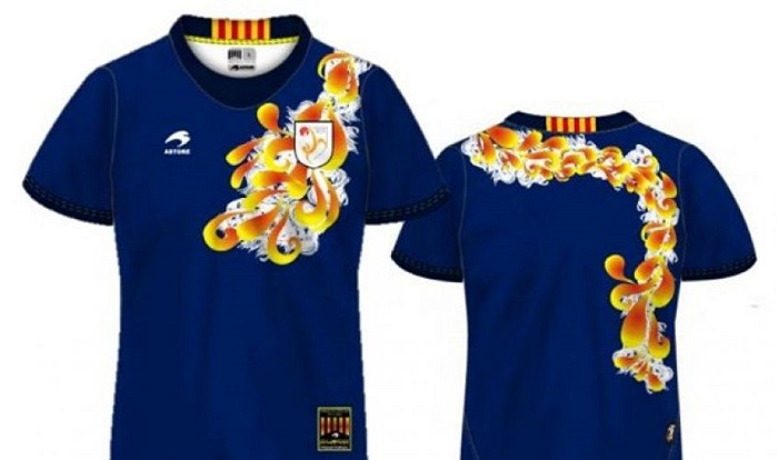 camiseta de fútbol custo cataluña