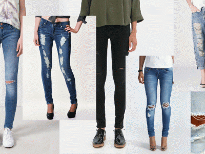 Aprende a fabricar tus propios ripped jeans