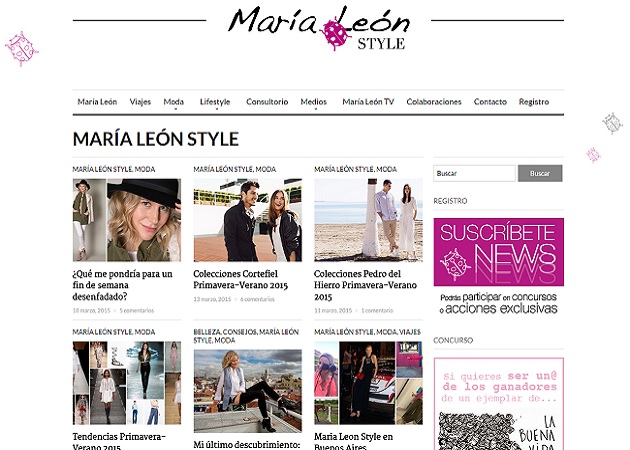 Blog Maria León