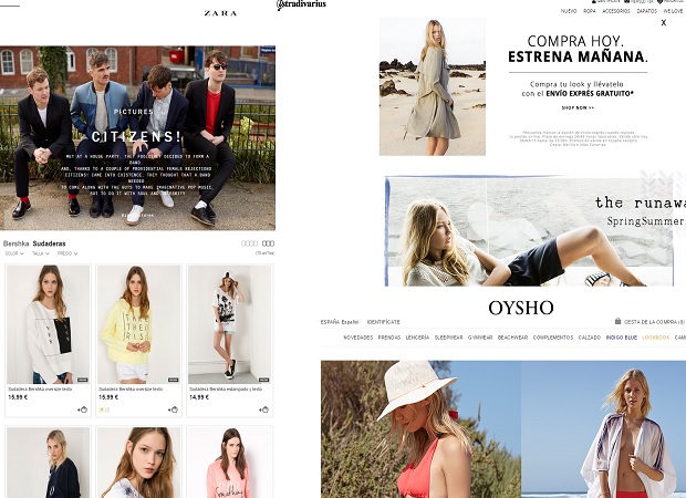 Ropa Grupo Inditex