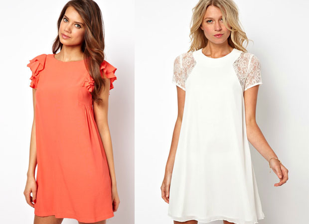 Vestidos rectos para verano