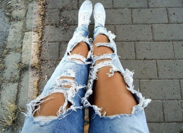 Ripped jeans