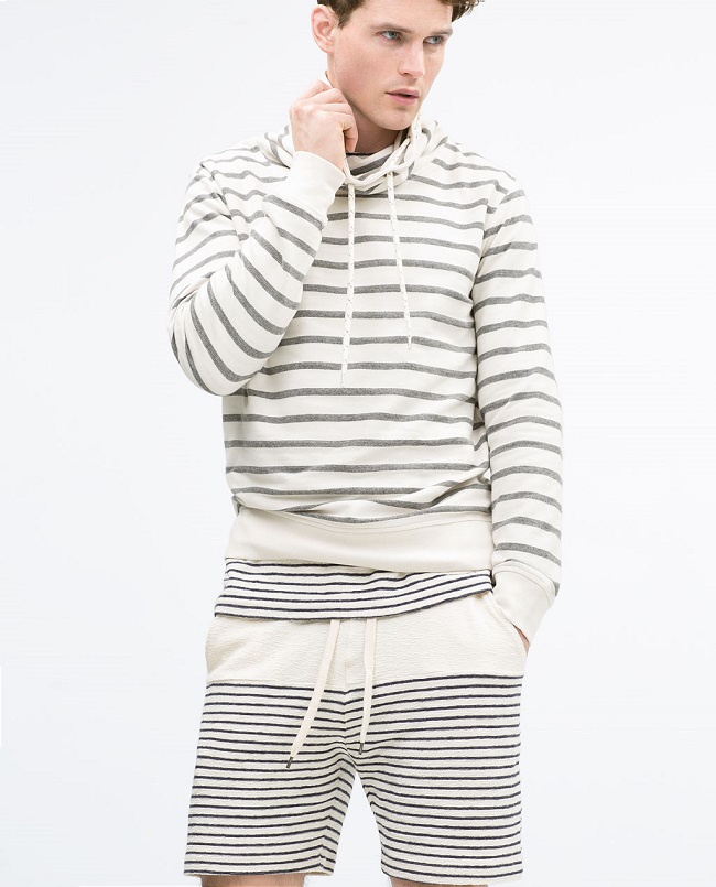 ropa de rayas hombre