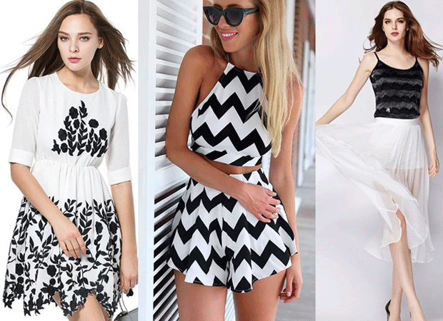 Moda blanco y negro