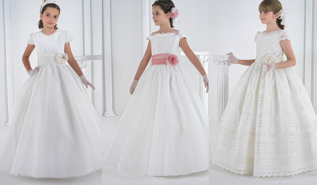 vestidos de comunión
