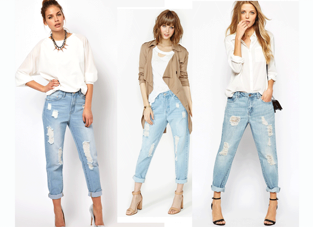 Boyfriend Jeans de moda