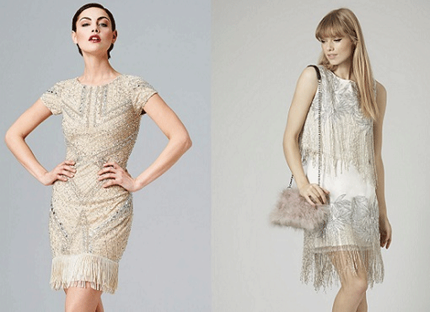 Vestidos con flecos