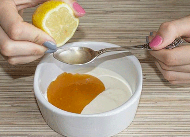 Mascarilla limon y miel