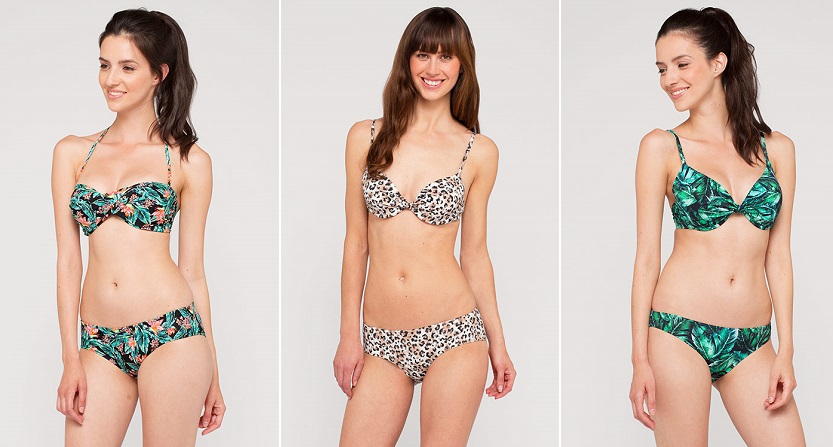bikinis c&a print