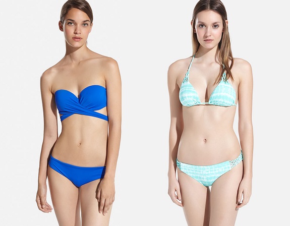 bikinis oysho azul