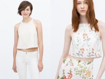 Cropped top la tendencia de este 2015