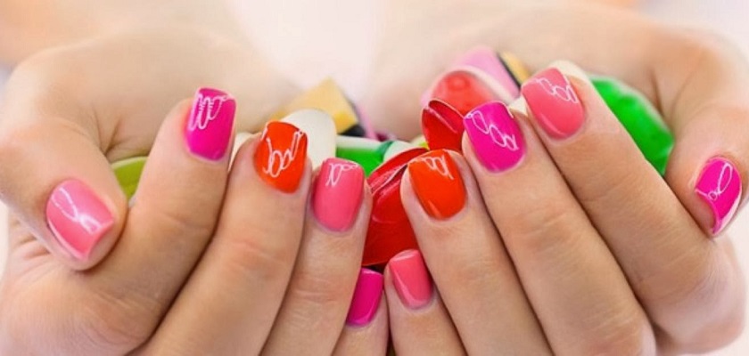 manicura flúor