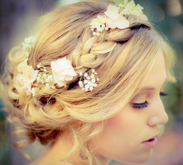peinados de novia trenzas