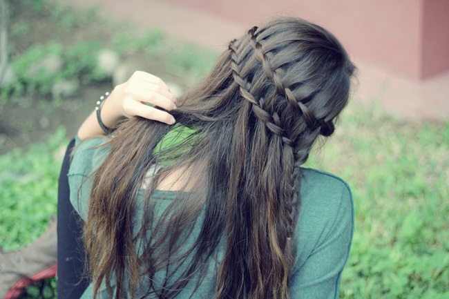 trenzas para pelo largo