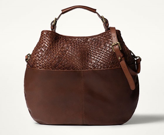 Bolsos Massimo Dutti marrón