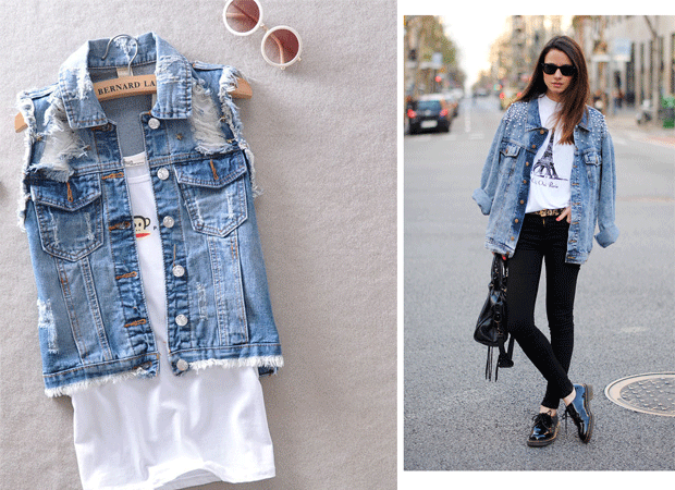 Chaleco denim