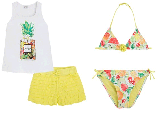 Mayoral estampados de fruta