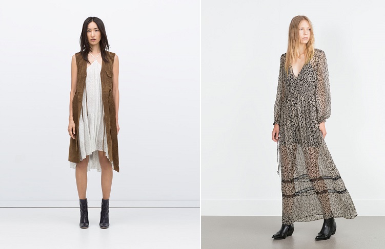 boho chic zara