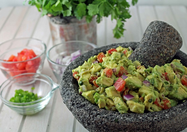ponerse moreno guacamole