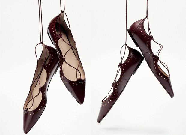 Bailarinas lazadas Massimo Dutti