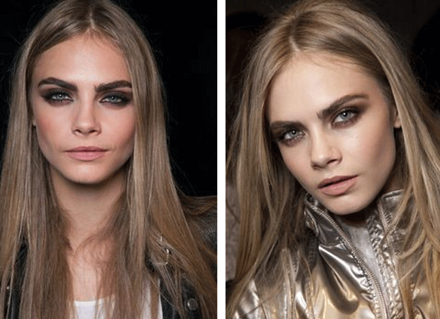 Cara Delevingne Smokey eyes