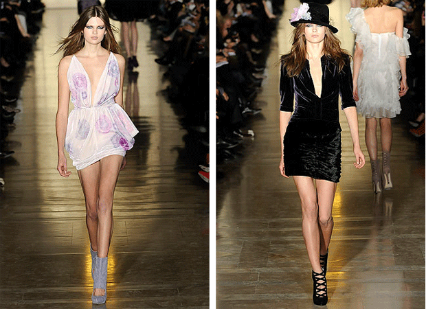 Vestidos con escote en V