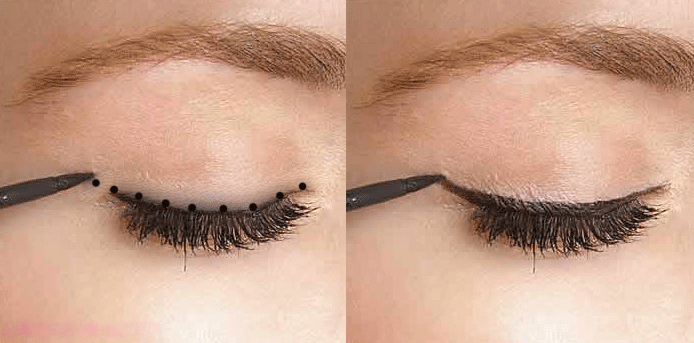 Delinear ojos