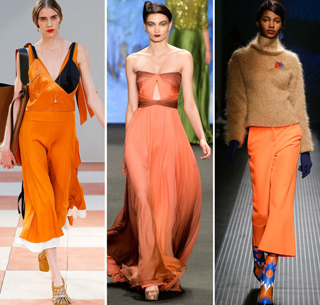 cadmiun orange moda otoño