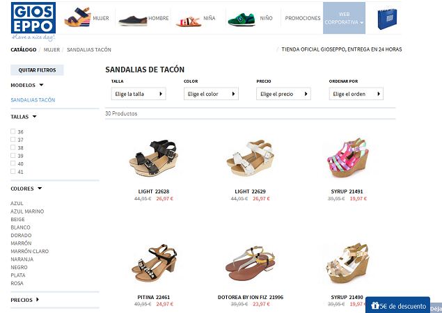 tiendas de zapatos online gioseppo