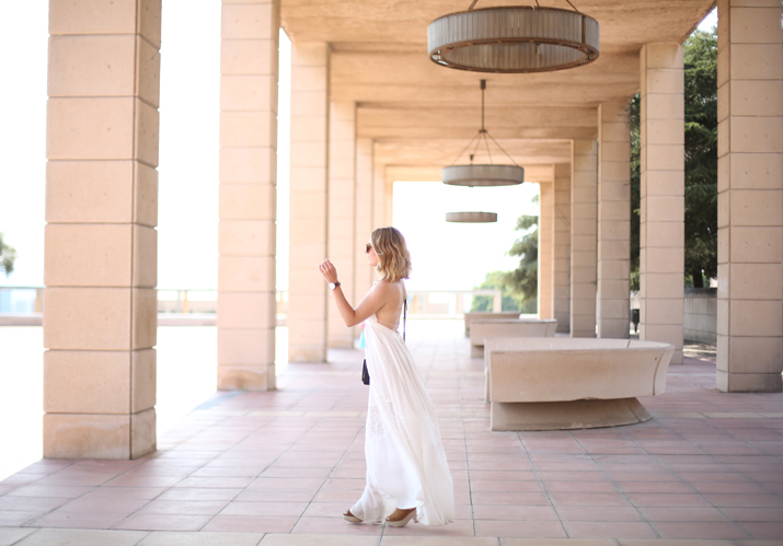 vestido blanco hippie chic