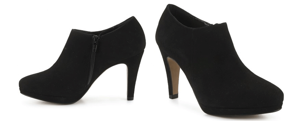 Botines Negros Fosco