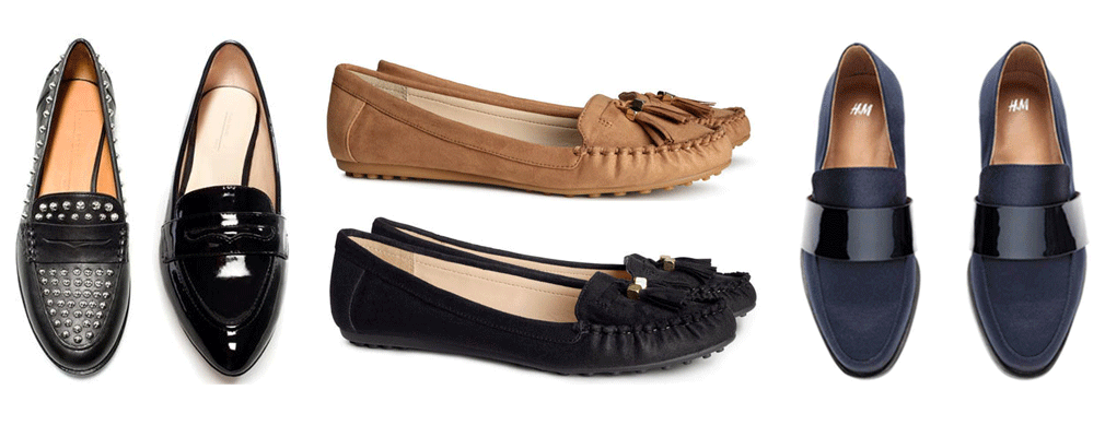 Mocasines de moda