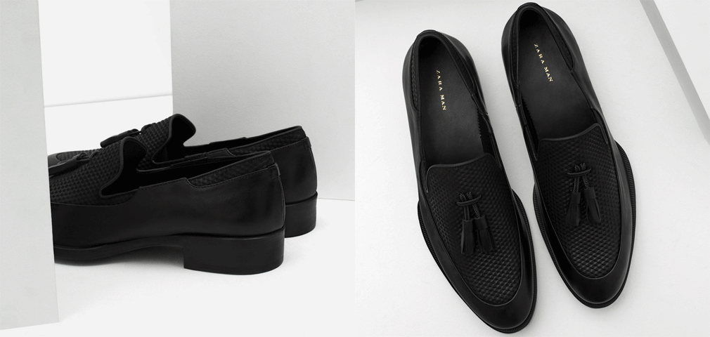 Mocasines de hombre Zara