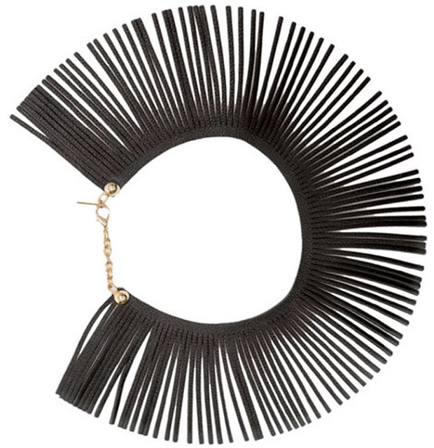 collar de cuero