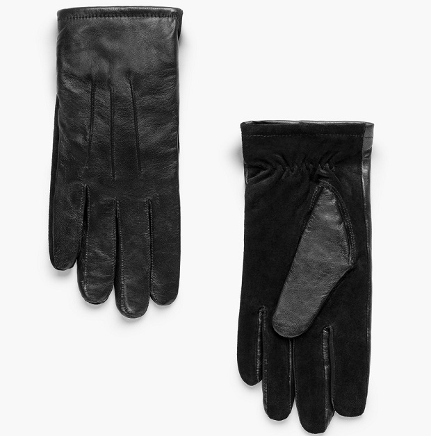 guantes de cuero