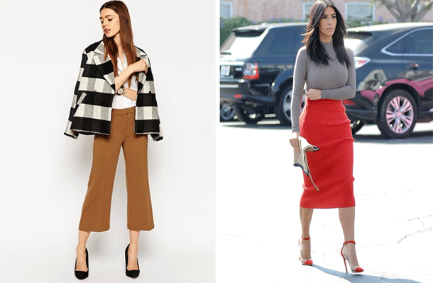 Moda falda y pantalón invierno