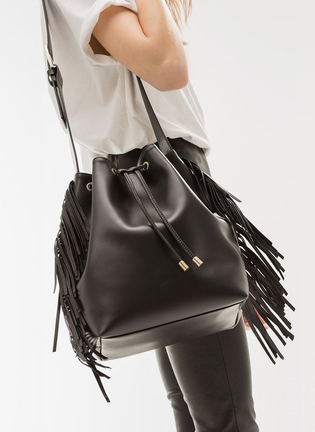 saco flecos uterqüe it bags