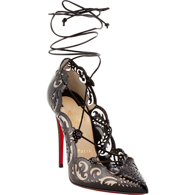 zapatos louboutin negros