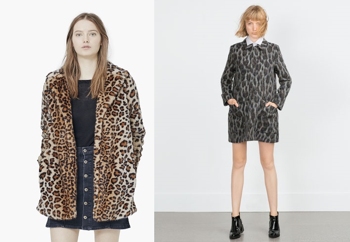 Abrigos animal print