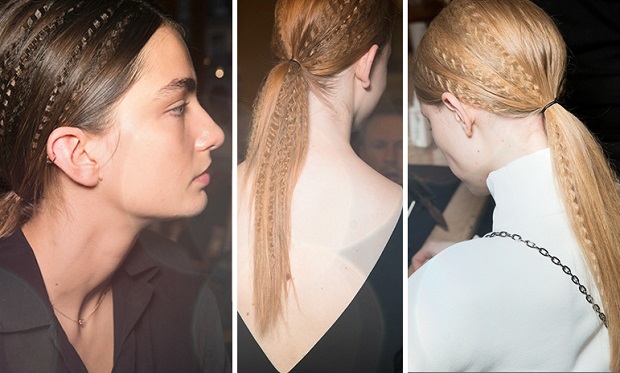 Crimped hair peinados de los 90