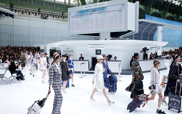 Semana de la moda en parís Chanel