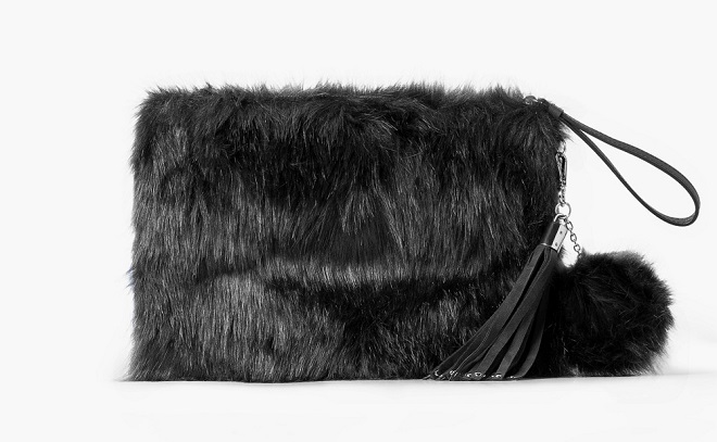 mango bolsos de pelo