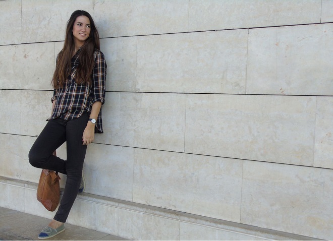 look con camisa de cuadros (5)