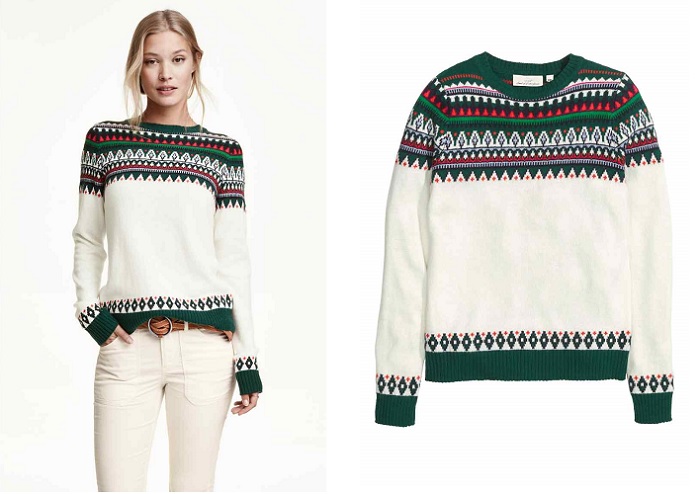jerseys navideños 3 h&m