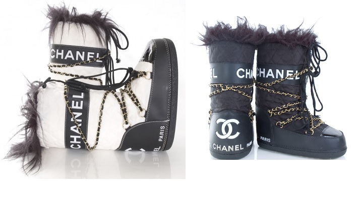 moon boots chanel