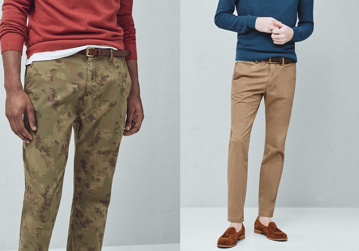 Mango marcas de pantalones
